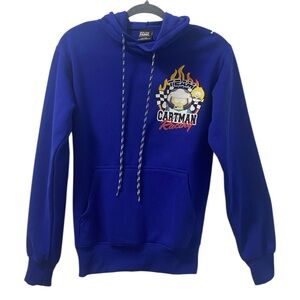 South Park Cartman Racing Zip Up Hoodie - New - Size XS